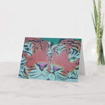 Tiger mignonne d'amour par Katy Christoff