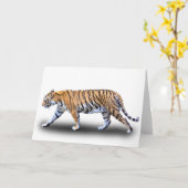 CARTE TIGER WALK (Fleur jaune)