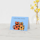 Carte Tigers (Fleur jaune)