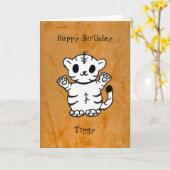 Carte Tiggy (Fleur jaune)