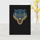 Carte Tigre (Fleur jaune)