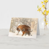 Carte Tigre (Fleur jaune)