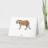 Carte Tigre (Dos)