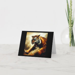 Carte Tigre (14) Chat sauvage