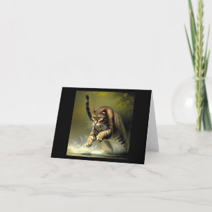 Carte Tigre (1) Chat sauvage