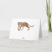 Carte Tigre 2 (Dos)