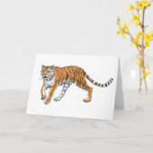 Carte Tigre 2 (Fleur jaune)