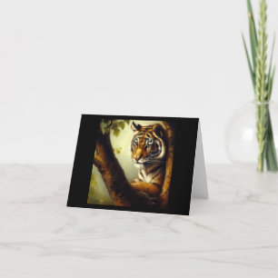 Carte Tigre (9) Chat sauvage