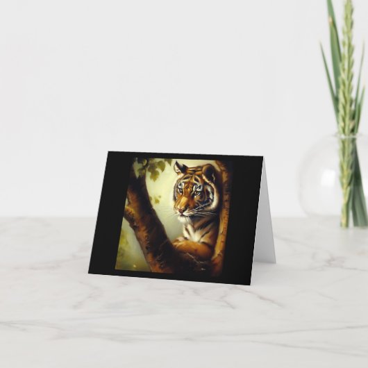 Carte Tigre (9) Chat sauvage (Devant)