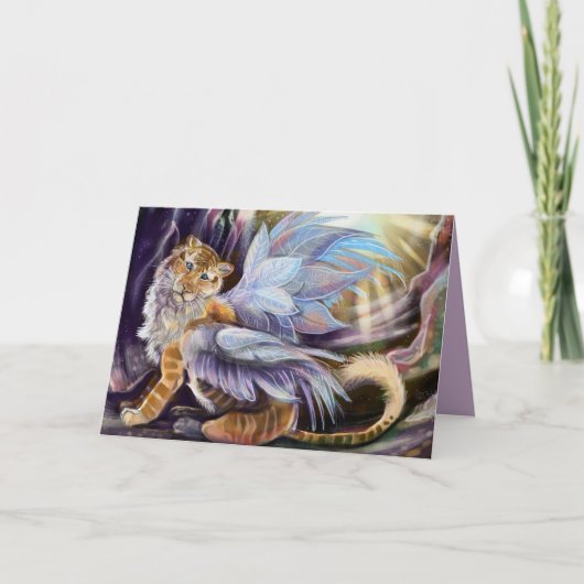 Carte Tigre à aile givre (Devant)