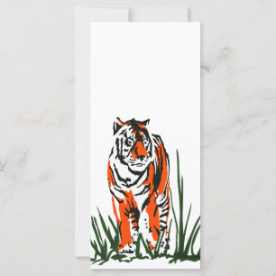 Carte Tigre à patte