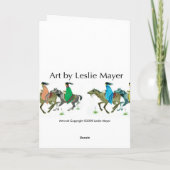 Carte Tigre et souris amis (Dos)