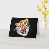 Carte Tigre torride (Fleur jaune)