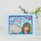 Carte Time Flies_Flat 7" x 5" (Debout devant)
