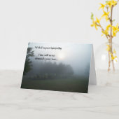 Carte Time Will Never Diminish Your Love (Fleur jaune)