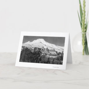 Carte Timerline Lodge et Mt. Hood Photographie