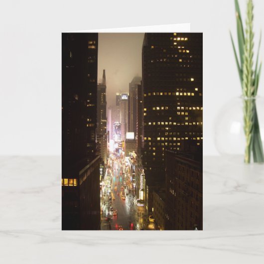 Carte Times Square NYC (Devant)