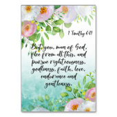 Carte Timothée Bible Verse (Par défaut)