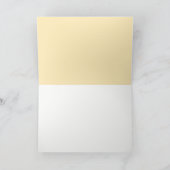 Carte Tiny Ninja Étoile Jetée Citation Jaune Blank (Intérieur)