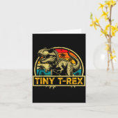 Carte Tiny T-rex T Rex Dinosaur Tiny T-rex Family Matchi (Fleur jaune)
