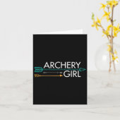Carte Tir à l'arc (Fleur jaune)
