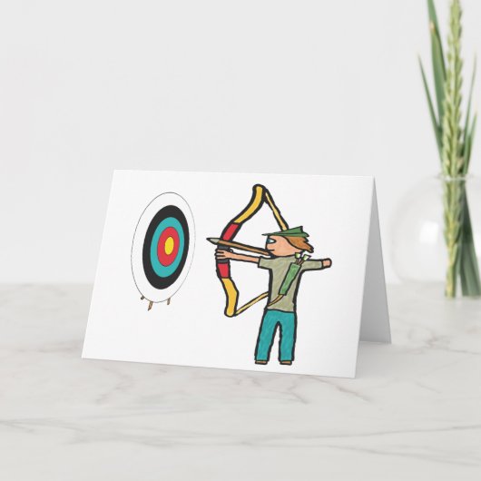 Carte Tir à l'arc (Devant)