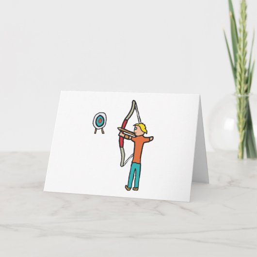 Carte Tir à l'arc (Devant)