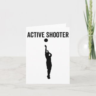 Carte Tir actif Sketll Funny Sport Humour d'amoureux