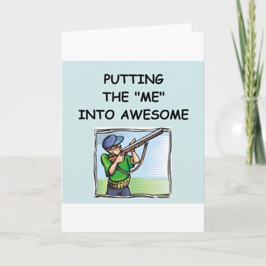 Carte tir au piège (Devant)