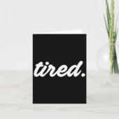 Carte Tired Pajama Sleeng Pjs Men Women Top Pajamas Funn (Devant)