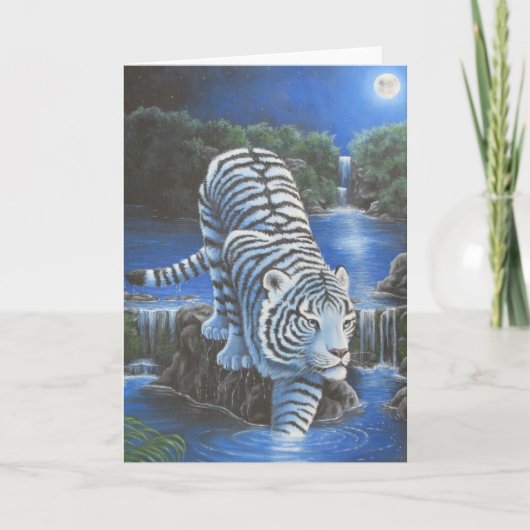 Carte Tirer blanc (Devant)