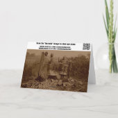 Carte Tirer mon doigt (Dos)