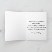 Carte Tis the Season Holiday Card Green (Intérieur)