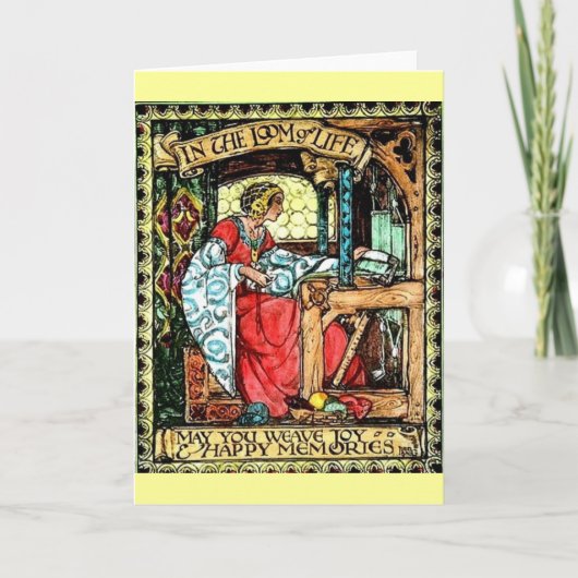 Carte Tisseuse (Devant)