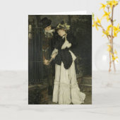 Carte Tissot - Les Adieux (Fleur jaune)