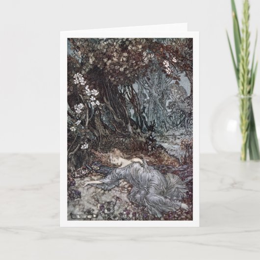 Carte Titania s'endort (Devant)