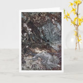 Carte Titania s'endort (Fleur jaune)