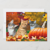 Carte Tito, Taz, and Annie's 2025 Thanksgiving Flat Card (Devant)