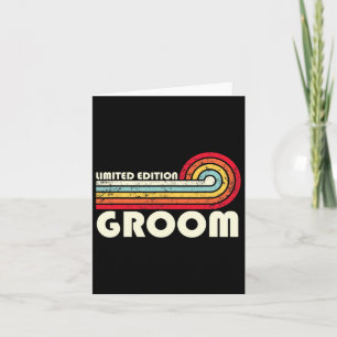 Carte Titre de la tâche Groom Travailleur professionnel