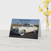 CARTE **TO MY CLASSIC GRANDSON*** BIRTHDAY CARD (Fleur jaune)