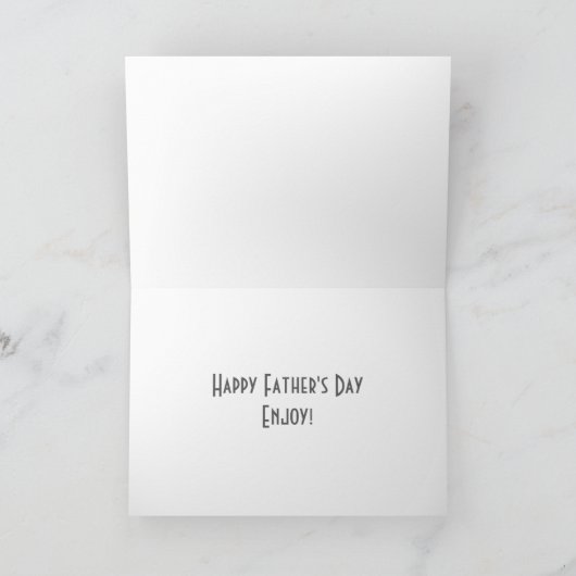 CARTE TO THAT "SPECIAL GUY" ON FATHER'S DAY "CHEERS" (Intérieur)