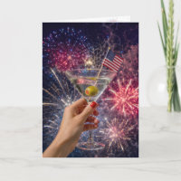 Toast au Martini du 4 juillet