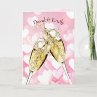 Toast Champagne Anniversaire Sur Coeur