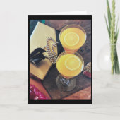 CARTE TOASTING ***VOUS*** ET ENVOYER NOËL "CHÈRE" (Devant)