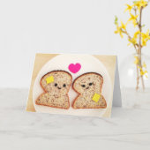 Carte Toasty Love (Fleur jaune)