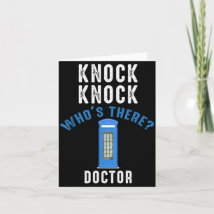 Carte Toc Toc Qui Est Là_ Docteur Drôle Toc Qui Est