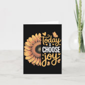 Carte Today I Choose Joy (Devant)