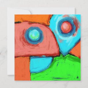 Carte Together, a digital abstract original painting