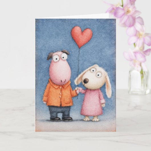 Carte Together Always Valentine Card (Orchidée)