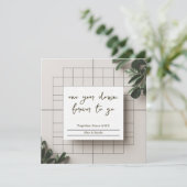 Carte Together Since 20XX Personalized Couple  (Debout devant)